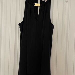 Michael Kors Black Sleeveless Blouse size S